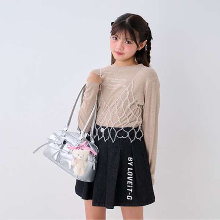 Micro-Fleece Long Sleeve T-Shirt,Black, medium image number 5