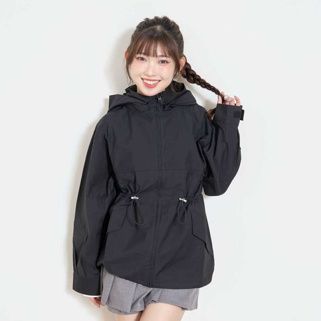 Water-Repellent Mountain Parka,Black, large image number 0