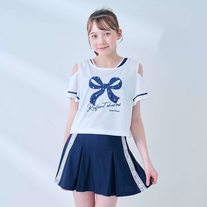 [SWIM] School-Approved Swimwear Set with T-Shirt,Navy, medium image number 22