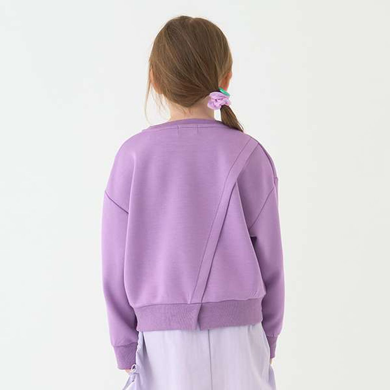 [Water-Repellent] Short Sweatshirt,Purple, large image number 15