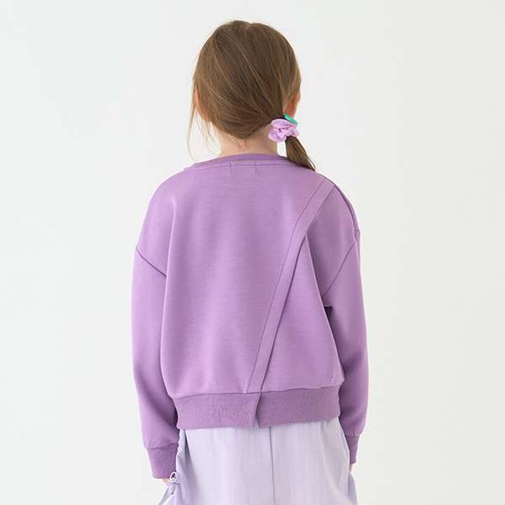 [Water-Repellent] Short Sweatshirt,Purple, medium image number 15