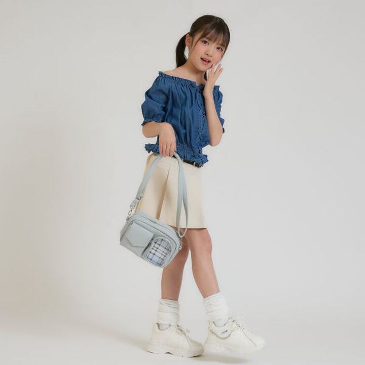 W Pocket Checkered Square SD,Black, medium image number 16