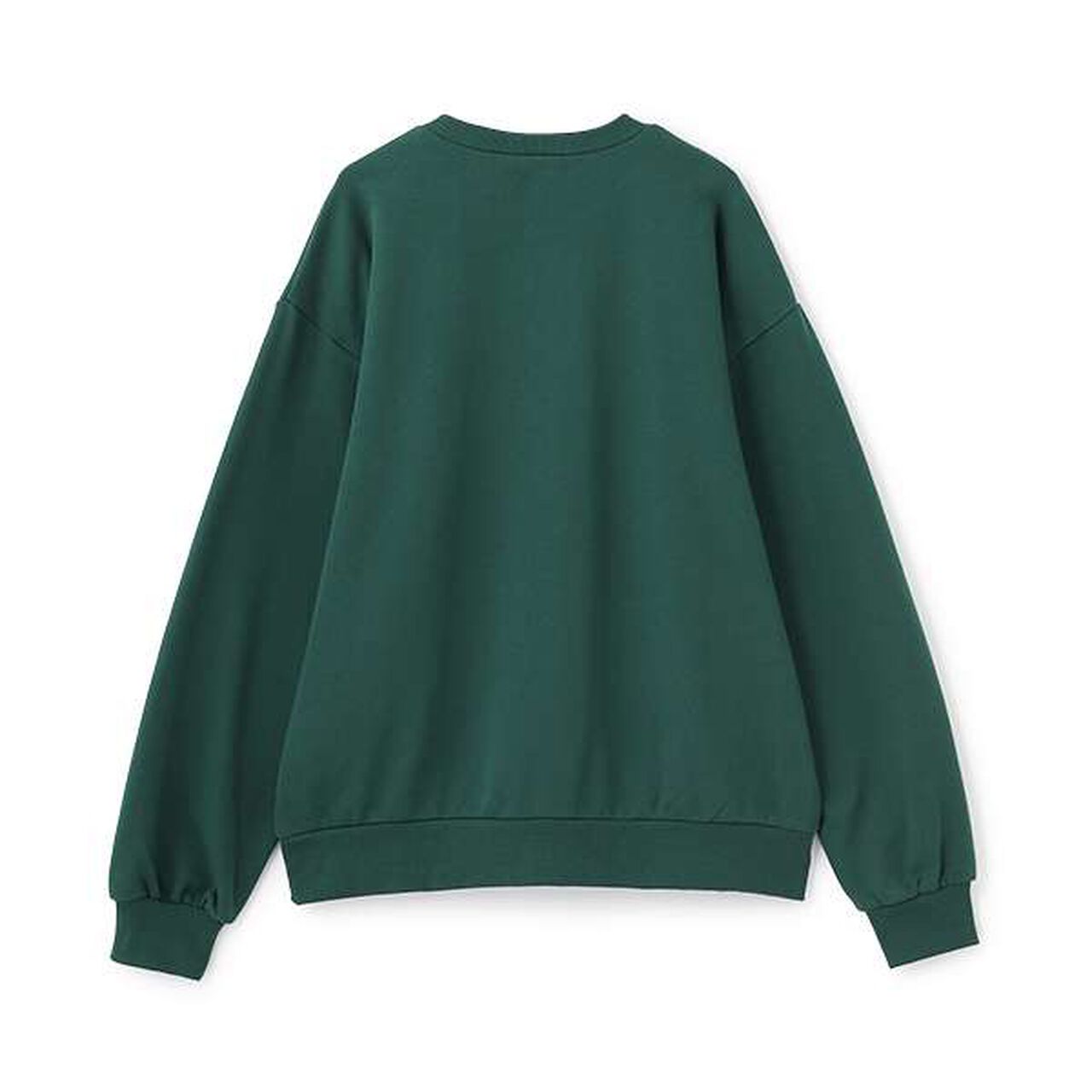 [Matching with Dad]  Big Logo Sweatshirt,Deep green, large image number 1
