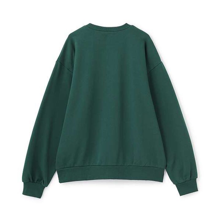 [Matching with Dad]  Big Logo Sweatshirt,Deep green, medium image number 1