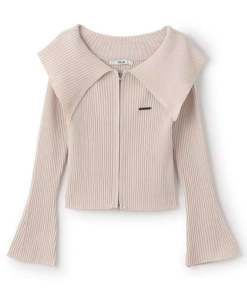 Sailor Collar Zip Knitwear | Narumiya Official Global Online Store