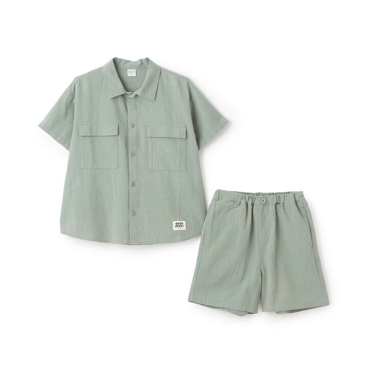 Wide Silhouette Outfit Set,Green, medium image number 18