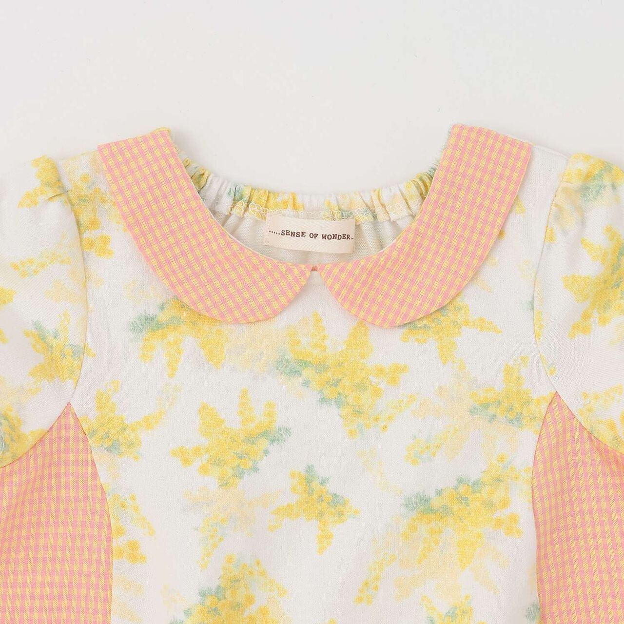 Mimosa Color-Block Tunic,Lemon yellow, large image number 2