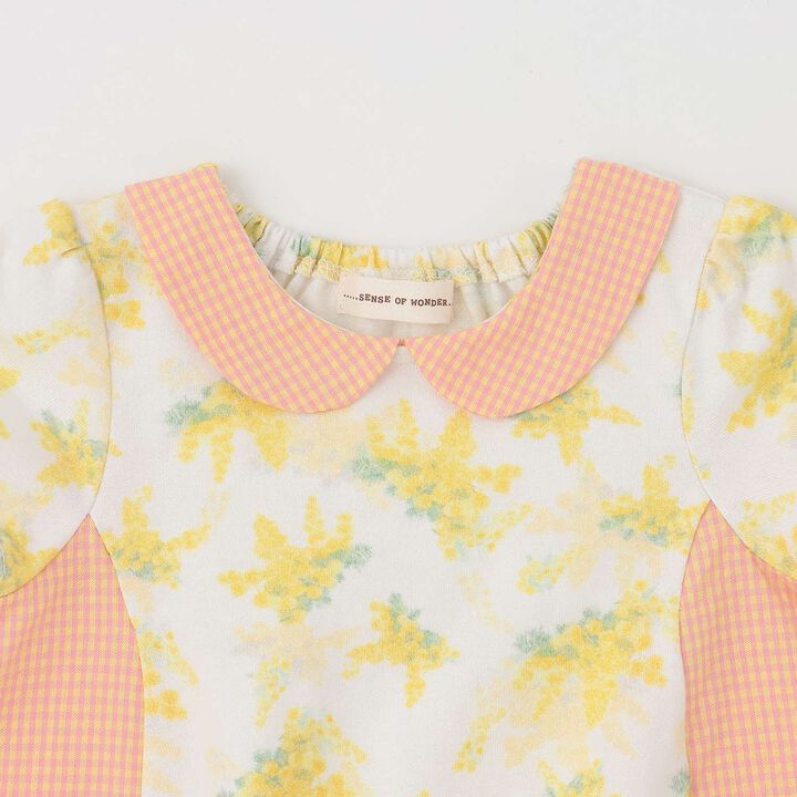Mimosa Color-Block Tunic,Lemon yellow, medium image number 2