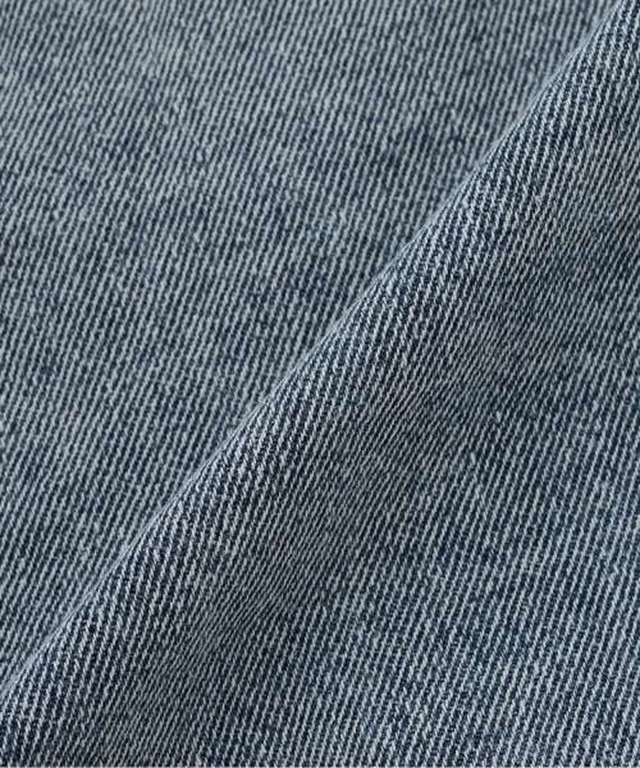 Motif Logo Denim Jacket,Deep blue, large image number 6