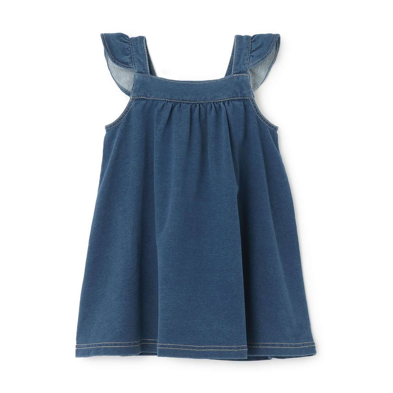 Strawberry Pocket Jumper Skirt,Navy, large image number 1