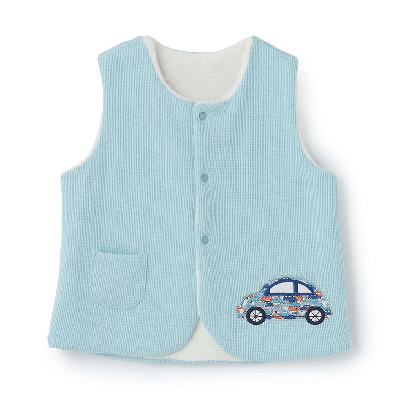Liberty Appliqu&eacute; Car Vest,Blue, large image number 0