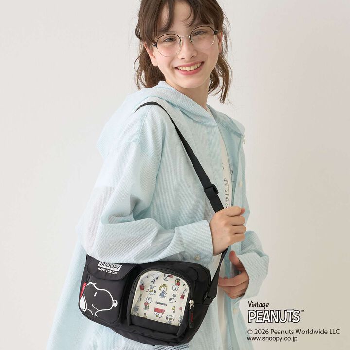 [PEANUTS] Casual Shoulder Bag,, medium
