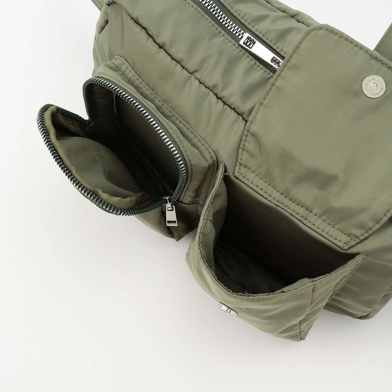 [LTXC] Eyelet Shoulder Bag,Black, large image number 7