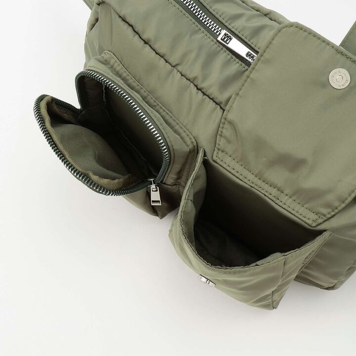 [LTXC] Eyelet Shoulder Bag,Black, medium image number 7