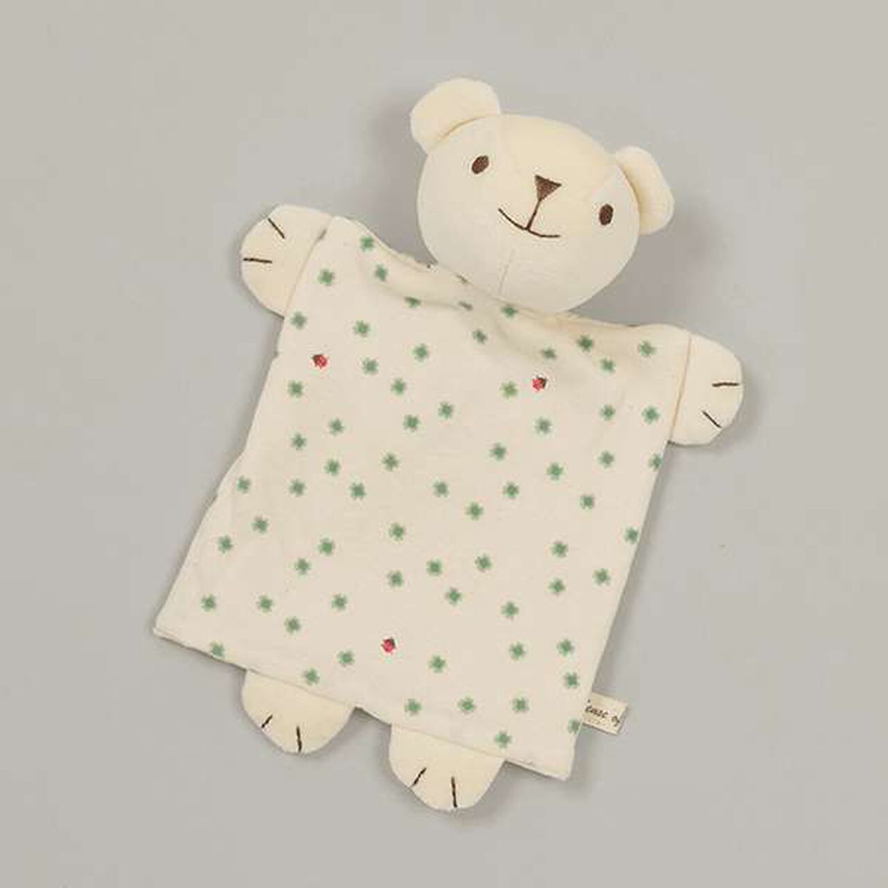 Black Clover Mini Bear Puppet [Made in Japan],Pearl white, large image number 0