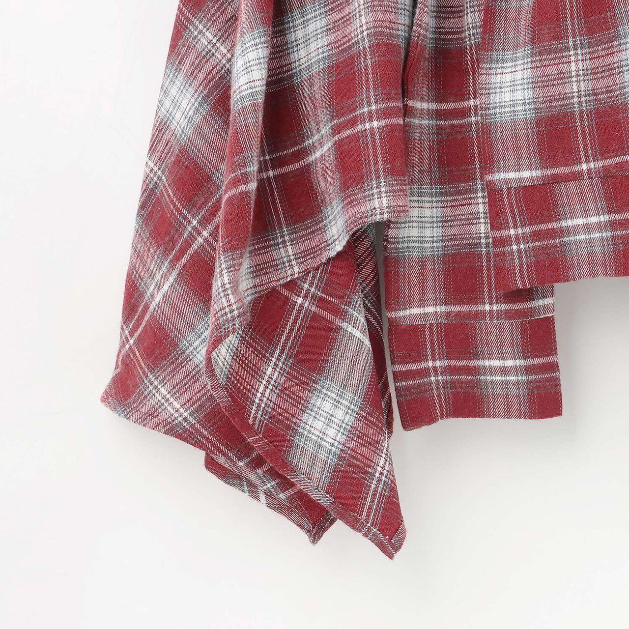 [LTXC] Quick-Dry Absorbent Checkered Camisole Tunic with Inner Lining,Ivory, large image number 16