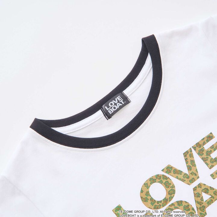[Parent-Child Matching] LOVEBOAT Ringer T-Shirt (Women's),Sax blue, medium image number 5