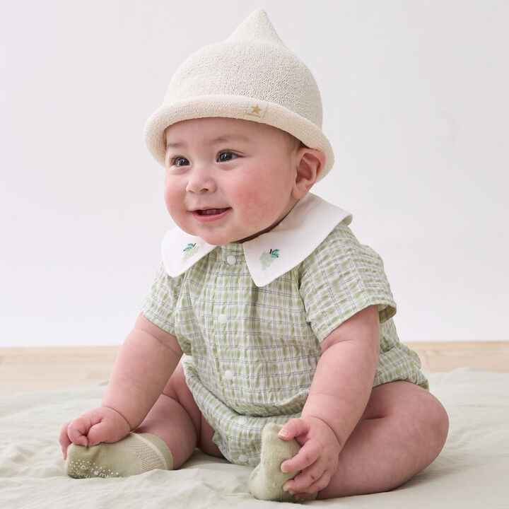 Fruit Collar Romper,, medium