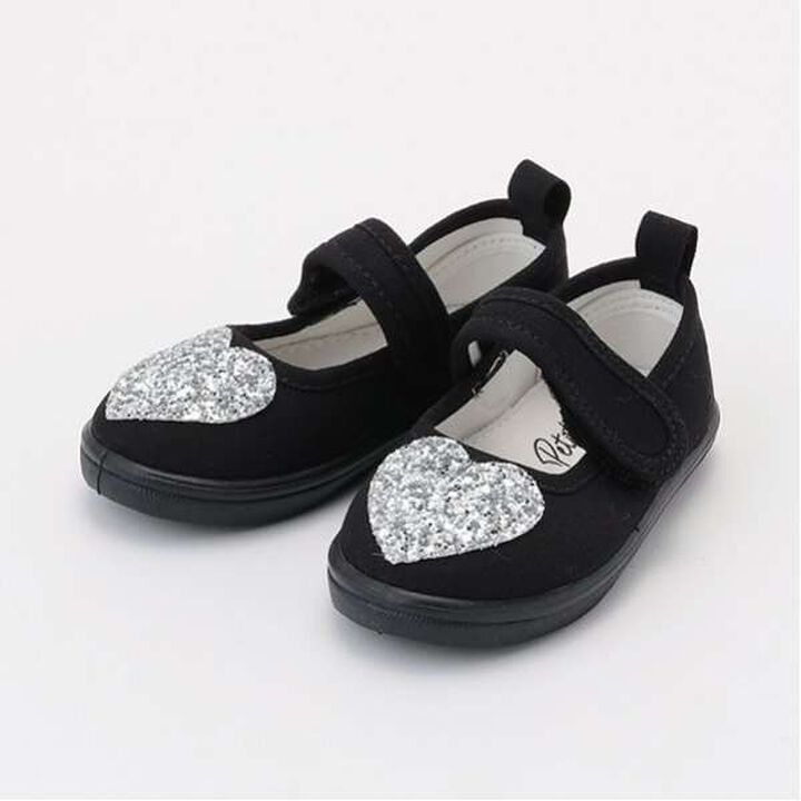 Sparkle Motif Shoes,Black, medium image number 0
