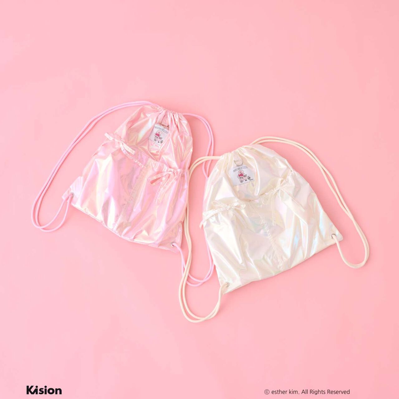 [ESTHER BUNNY] Aurora Knapsack,Pink, large image number 3