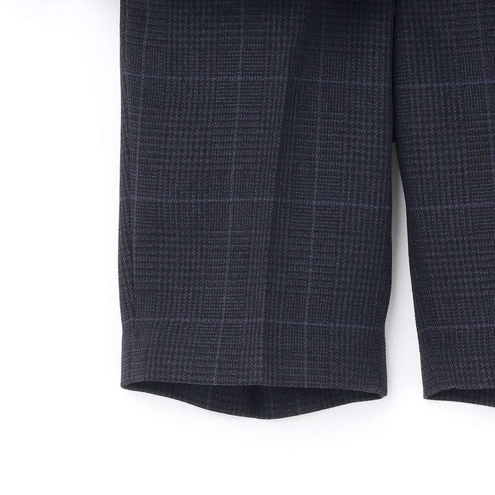 [Formal] Checkered Jacket & Half Pants Set,Light khaki, medium image number 20