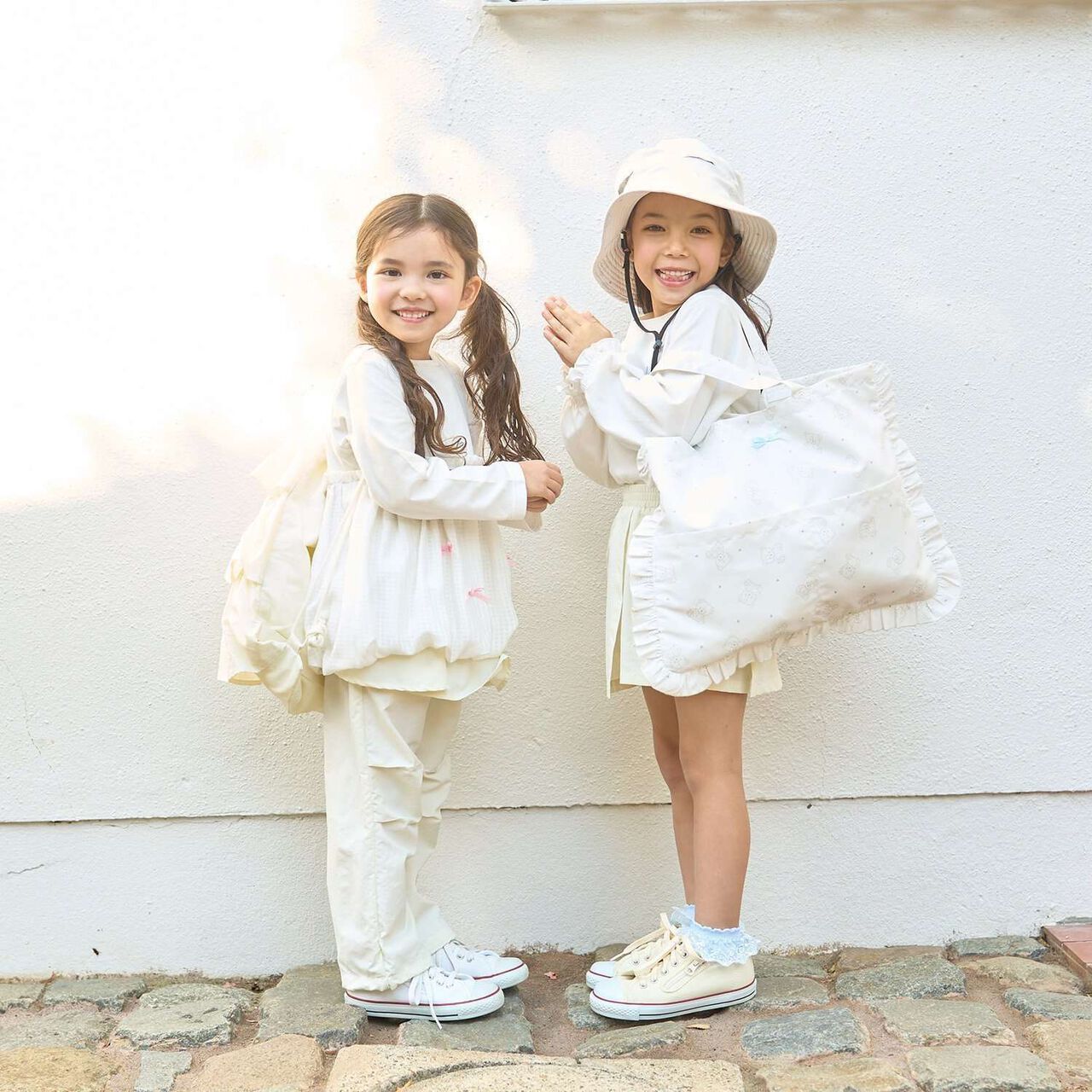 [School-Ready] [Water-Repellent, Anti-Stain, Durable, UV] Frill Lesson Bag with Ribbon,Lavender, large image number 27