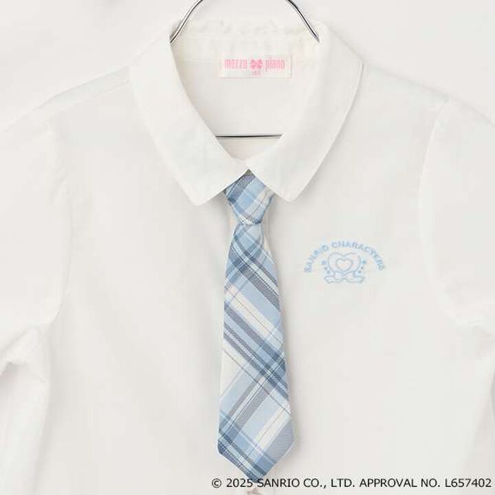 [My Melody & Cinnamoroll] Best & Blouse Set,Sax blue, medium image number 20