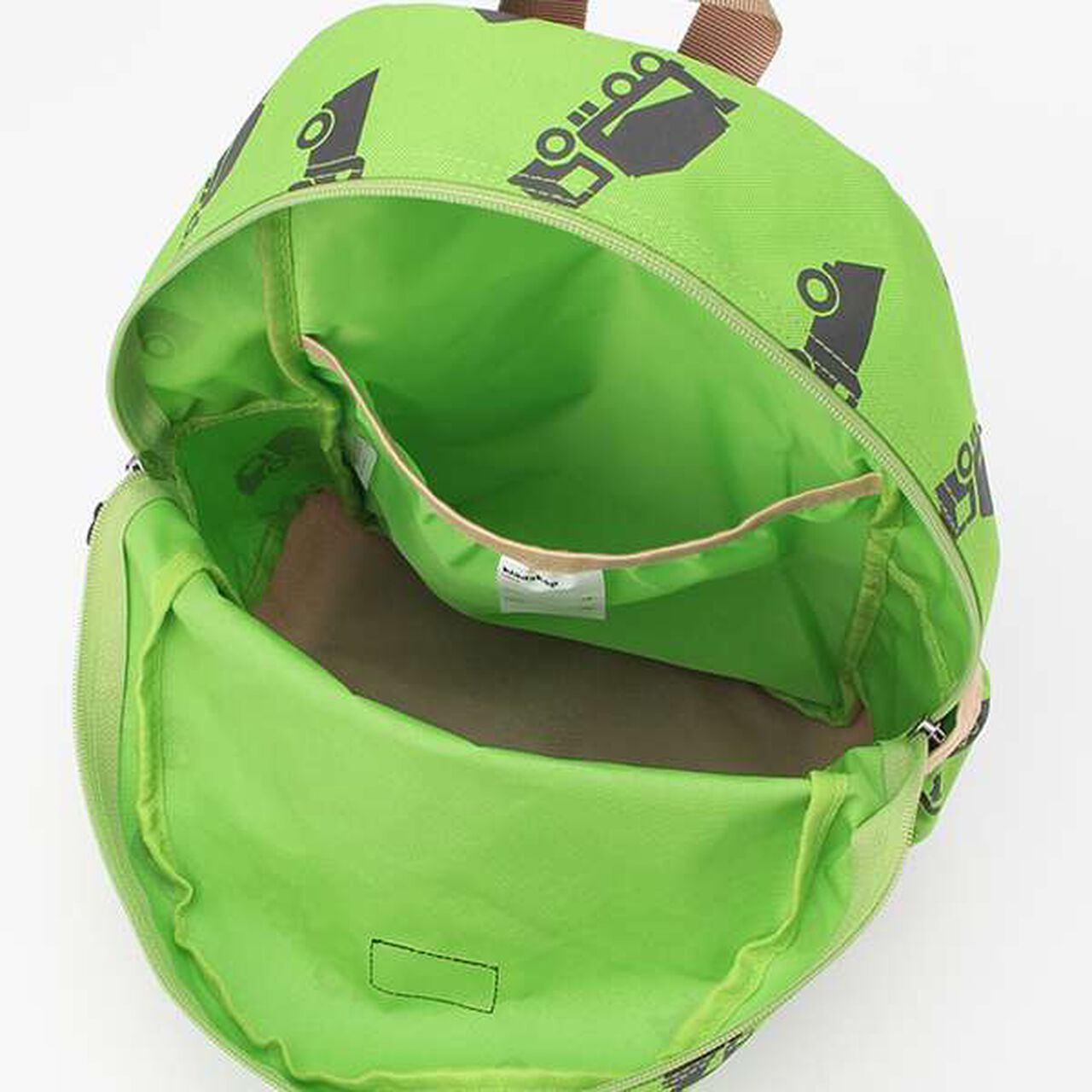 All-Over Pattern Work Vehicle Backpack,Sax blue, large image number 2