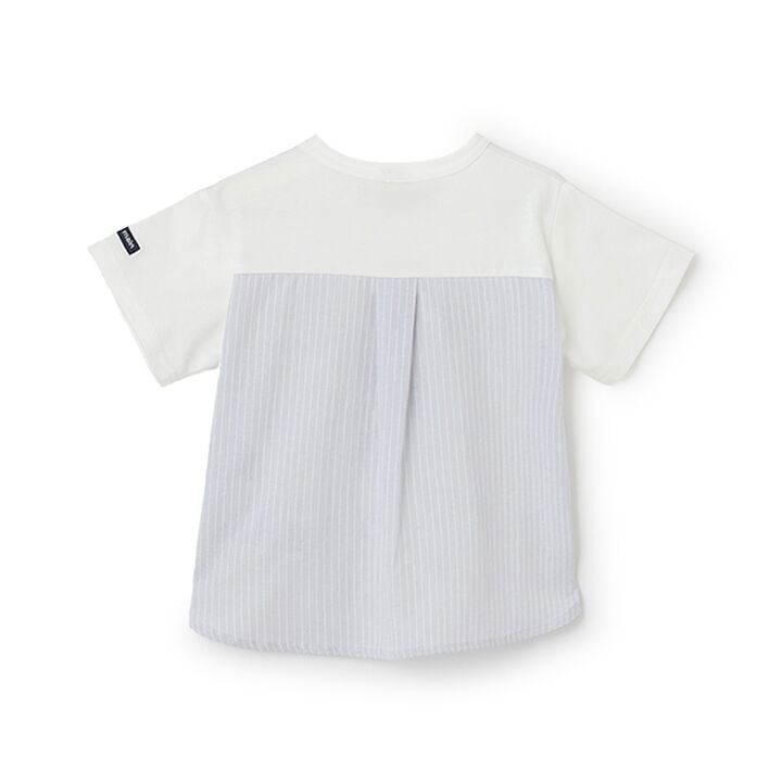 [Shinkansen] Assorted Patch Short Sleeve T-Shirt,Mocha tea, medium image number 7