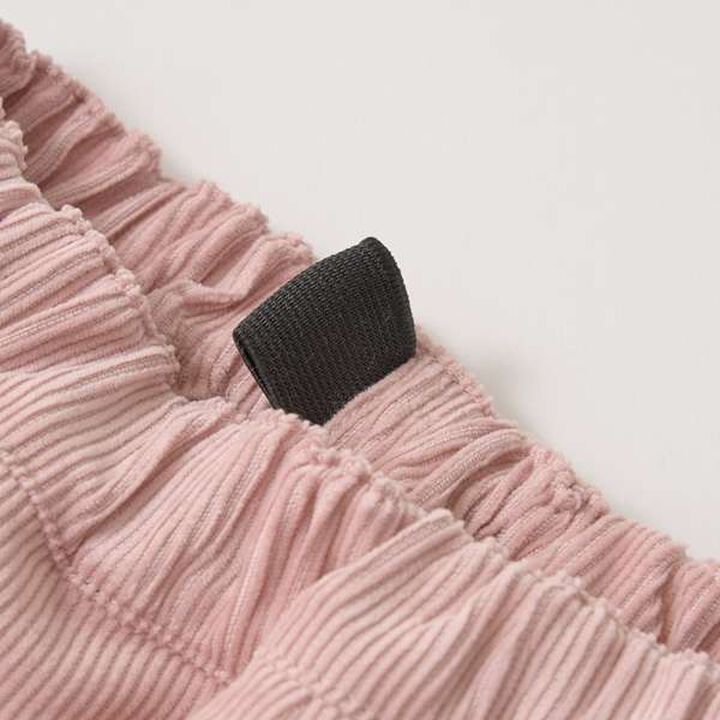 Heart Pocket Corduroy Skirt Pants,Moss green, medium image number 16