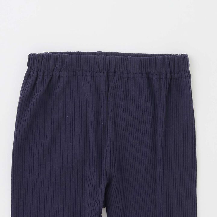 [365D] Anti-Stain Ribbed 3/4 Leggings,Pink, medium image number 2