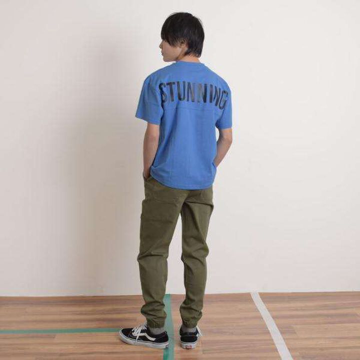 Balloon Peplum T-Shirt,Light blue, medium image number 13