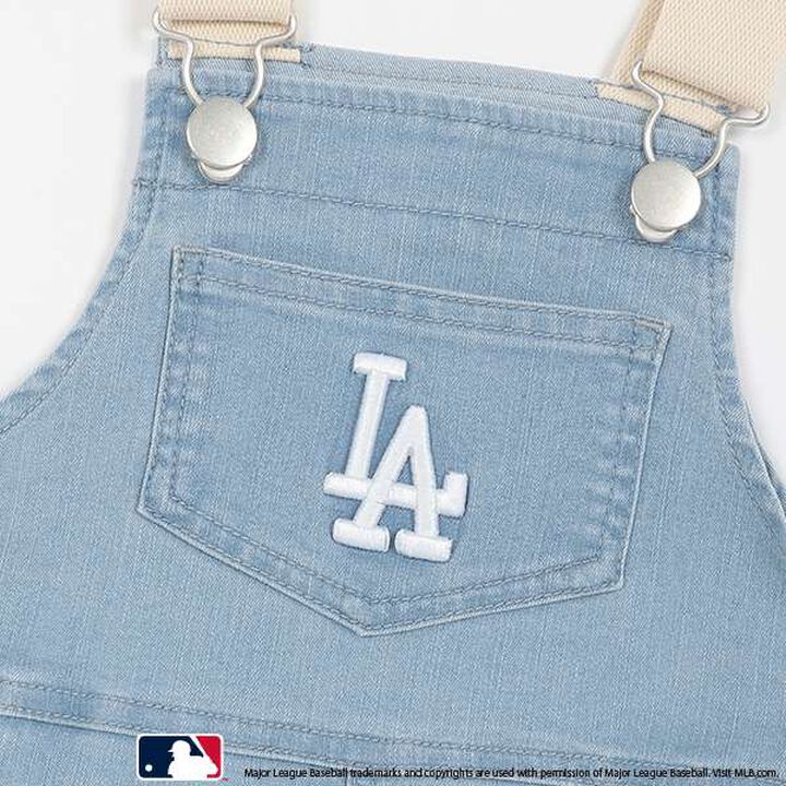 [MLB] Short Overalls,Sax blue, medium image number 2