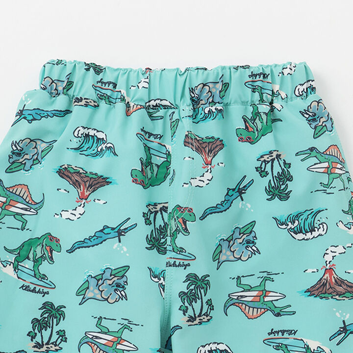 [SWIM] Dinosaur All-Over Pattern Pants,Emerald green, medium image number 2