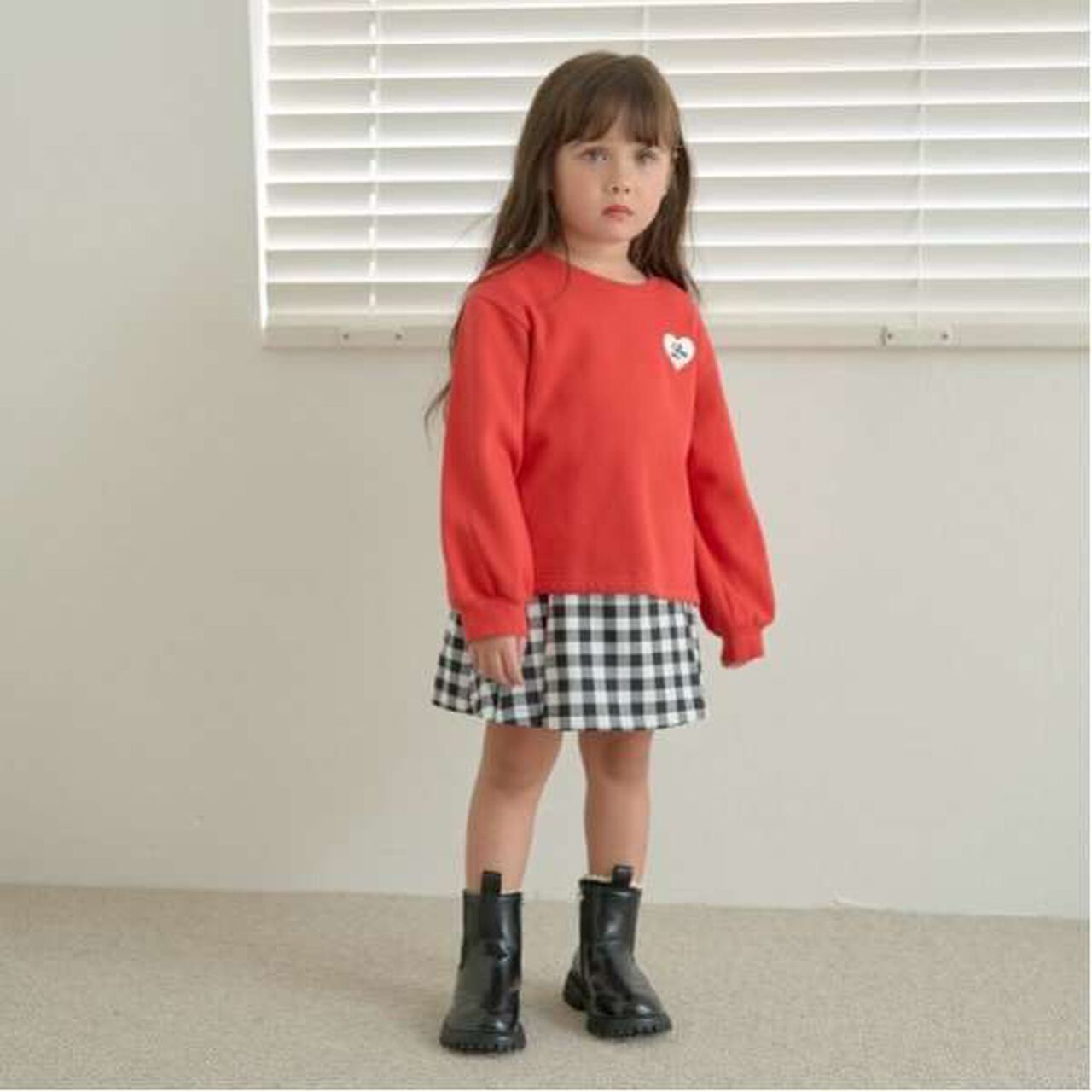 Tuck Pleated Skirt-Pants,Light gray, large image number 6