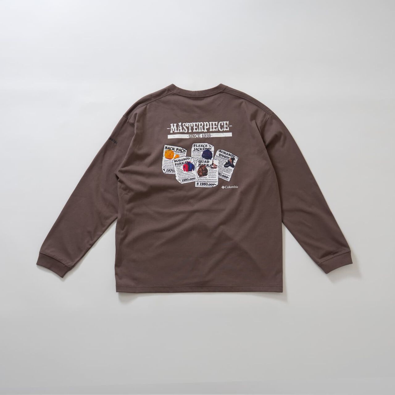 [Columbia] Dad Back Graphic Long Sleeve T-Shirt,Off white, large image number 11