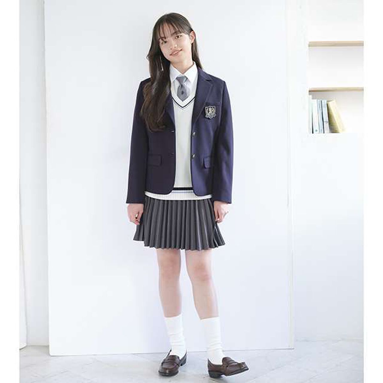 Reflax Washable Accordion Pleated Skirt-Pants,Black, large image number 3