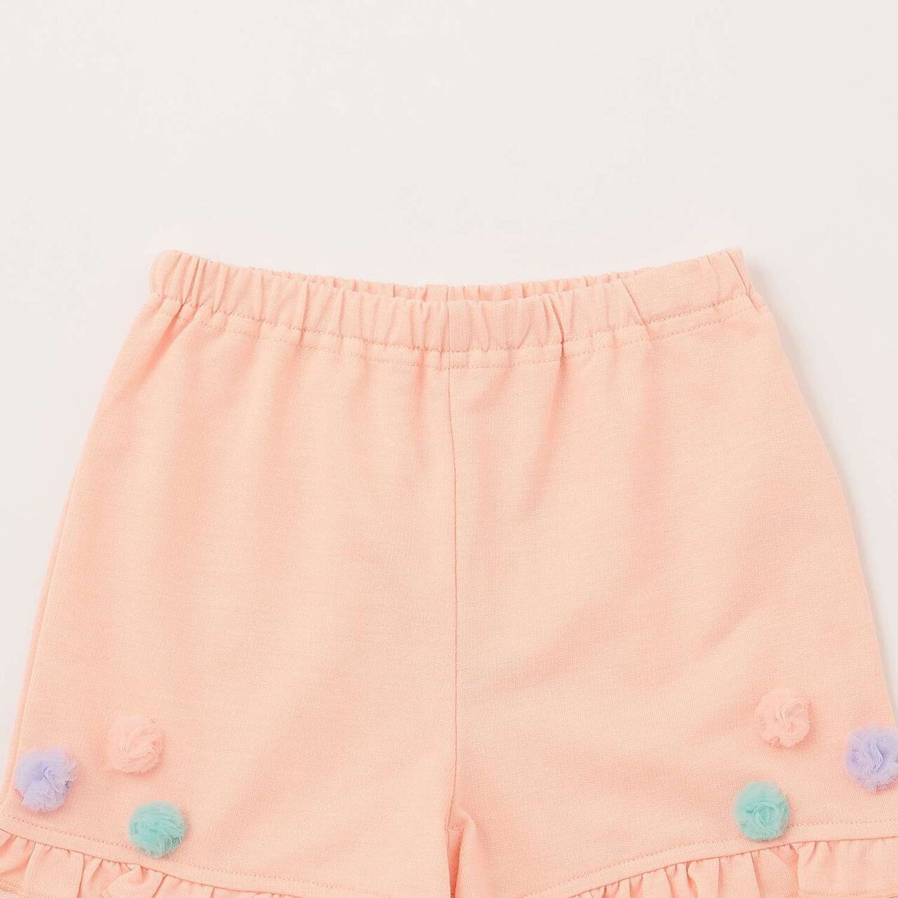 Tulle Pom-Pom Shorts,Mint, large image number 5