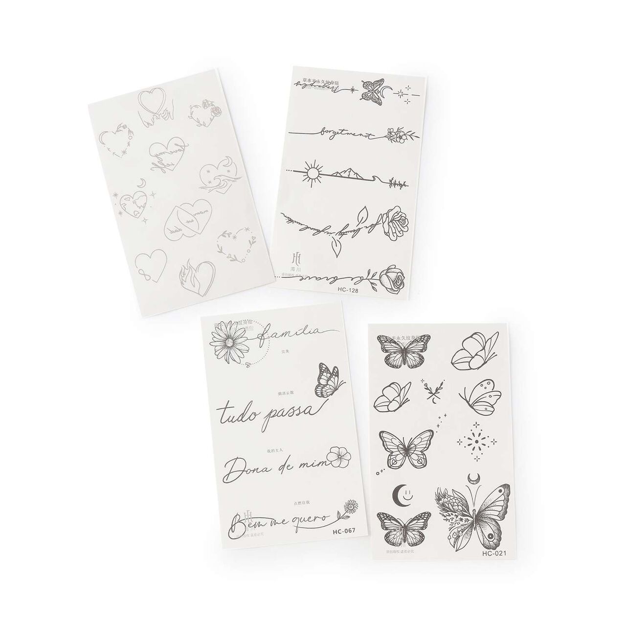 [Recommended for Halloween!!] Tattoo Seal,Black, large image number 3