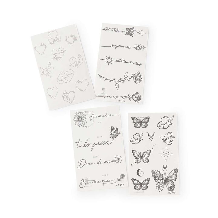 [Recommended for Halloween!!] Tattoo Seal,Black, medium image number 3