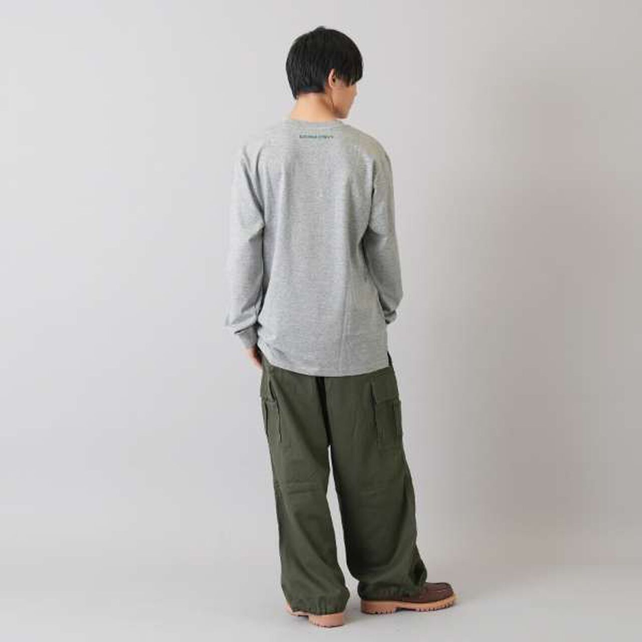 Photo Front Print Long-Sleeve T-Shirt,White, large image number 9