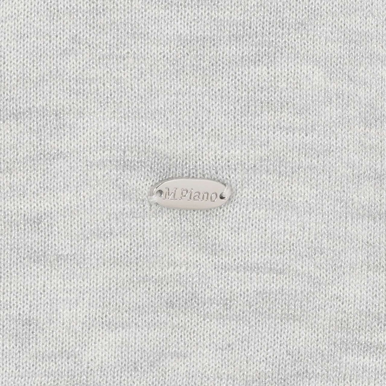 Lame Knit Cardigan♪,Light blue, large image number 3