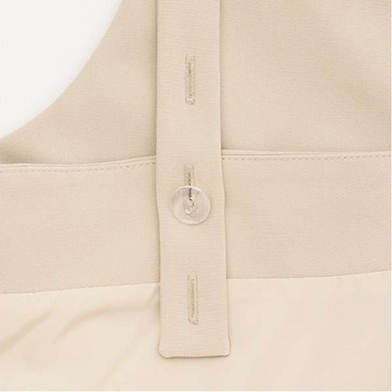 [Graduation Attire] Tuck Flare Jumper Skirt,Light beige, large image number 11