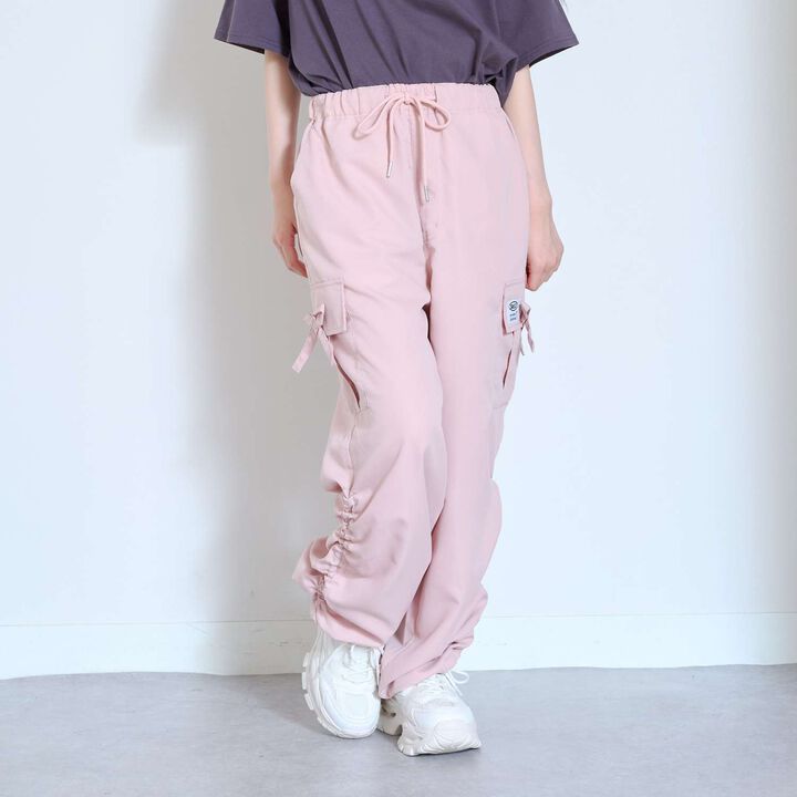 [7days] Cargo Pants with Ribbon,Light beige, medium image number 1