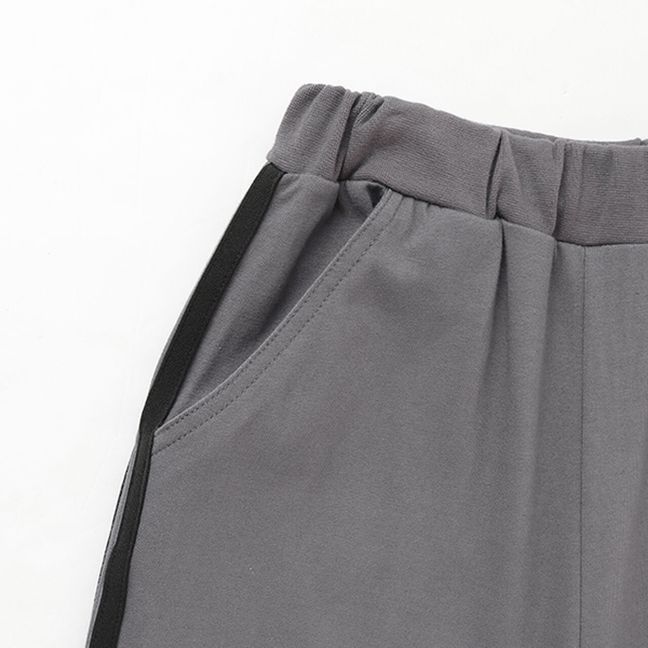 [MNCM] [Coordinatable Setup] [Kaiteki Tenjiku] Oversized Silhouette Side Line Pants,Dark brown, large image number 7