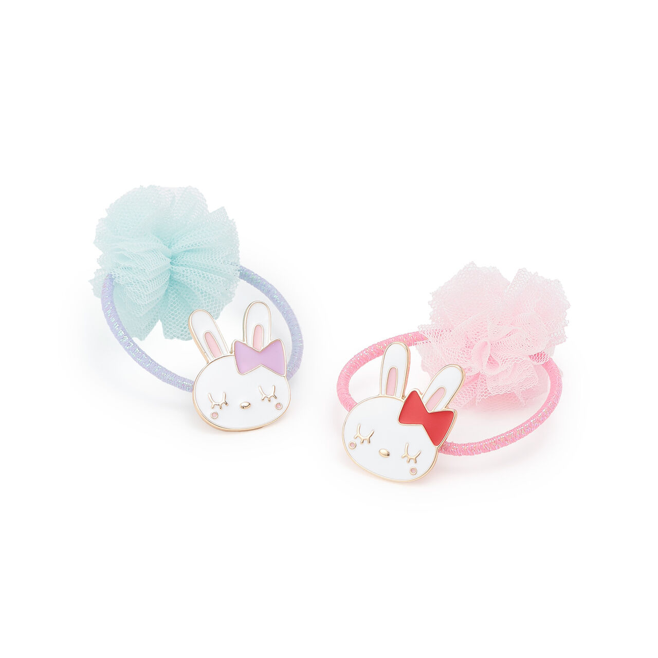 Mimi-chan Motif Hair Ponytail Holder,Pink, large image number 3