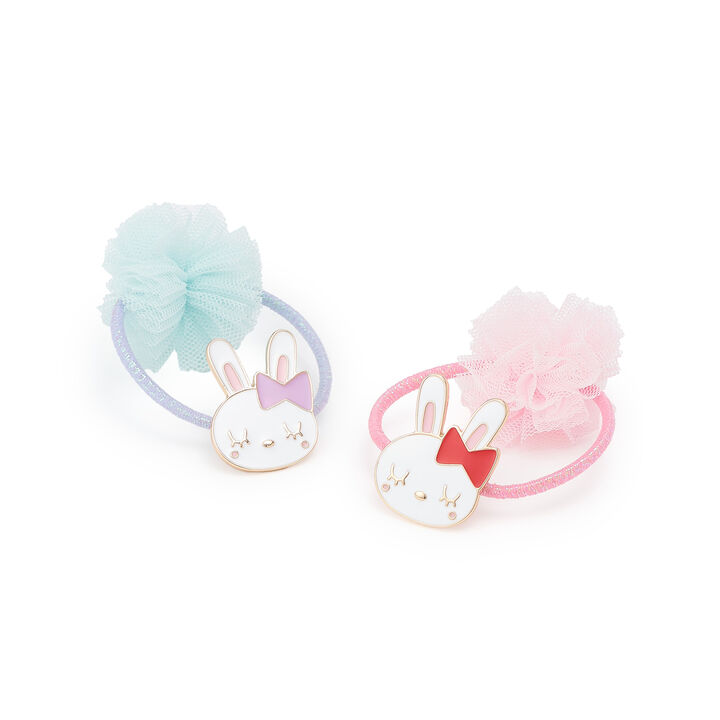 Mimi-chan Motif Hair Ponytail Holder,Pink, medium image number 3