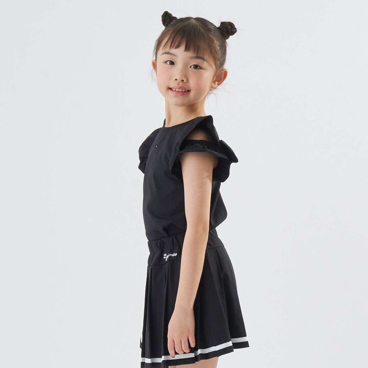 [防曬] [正反皆可穿] [遮熱天竺棉] 設計袖T恤 [兒童服裝] [童裝] [女孩],薰衣草紫, medium image number 6