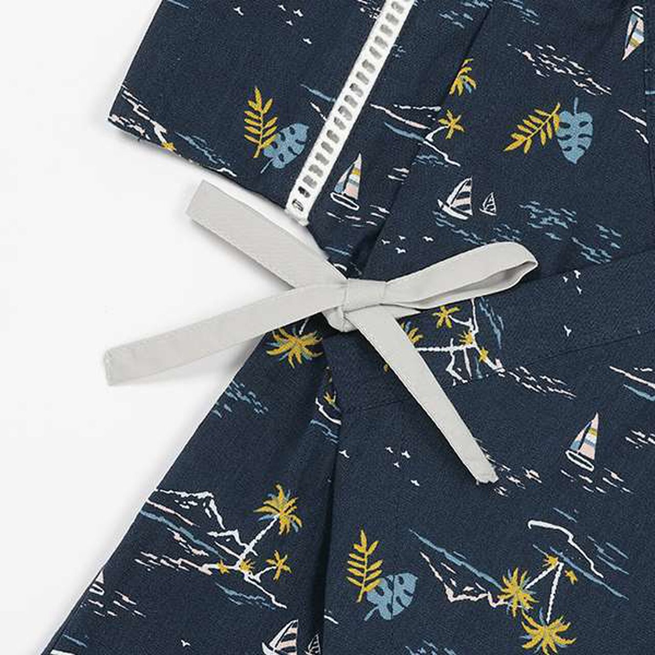 Boys' Assorted Baby Jinbei,Navy, large image number 6