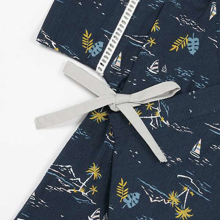 Boys' Assorted Baby Jinbei,Navy, medium image number 6